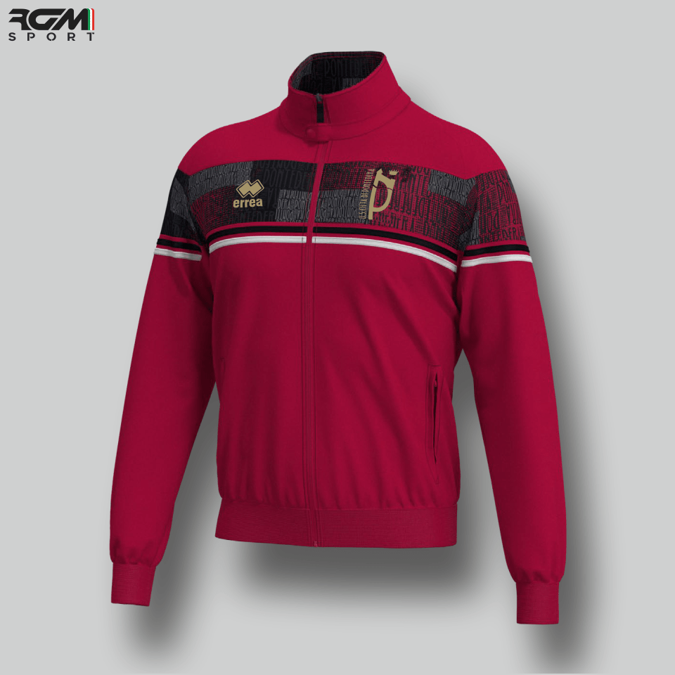 Giacca tuta DONOVAN granata (personalizzata)