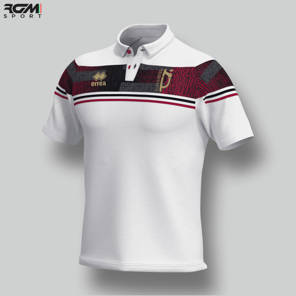 Polo DOMINIC bianca (personalizzata)