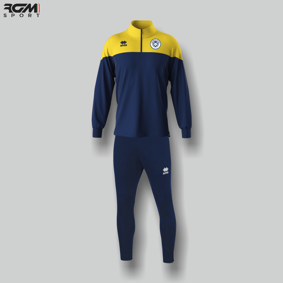 Felpa Blake Blu-Giallo + Pantalone Key Blu