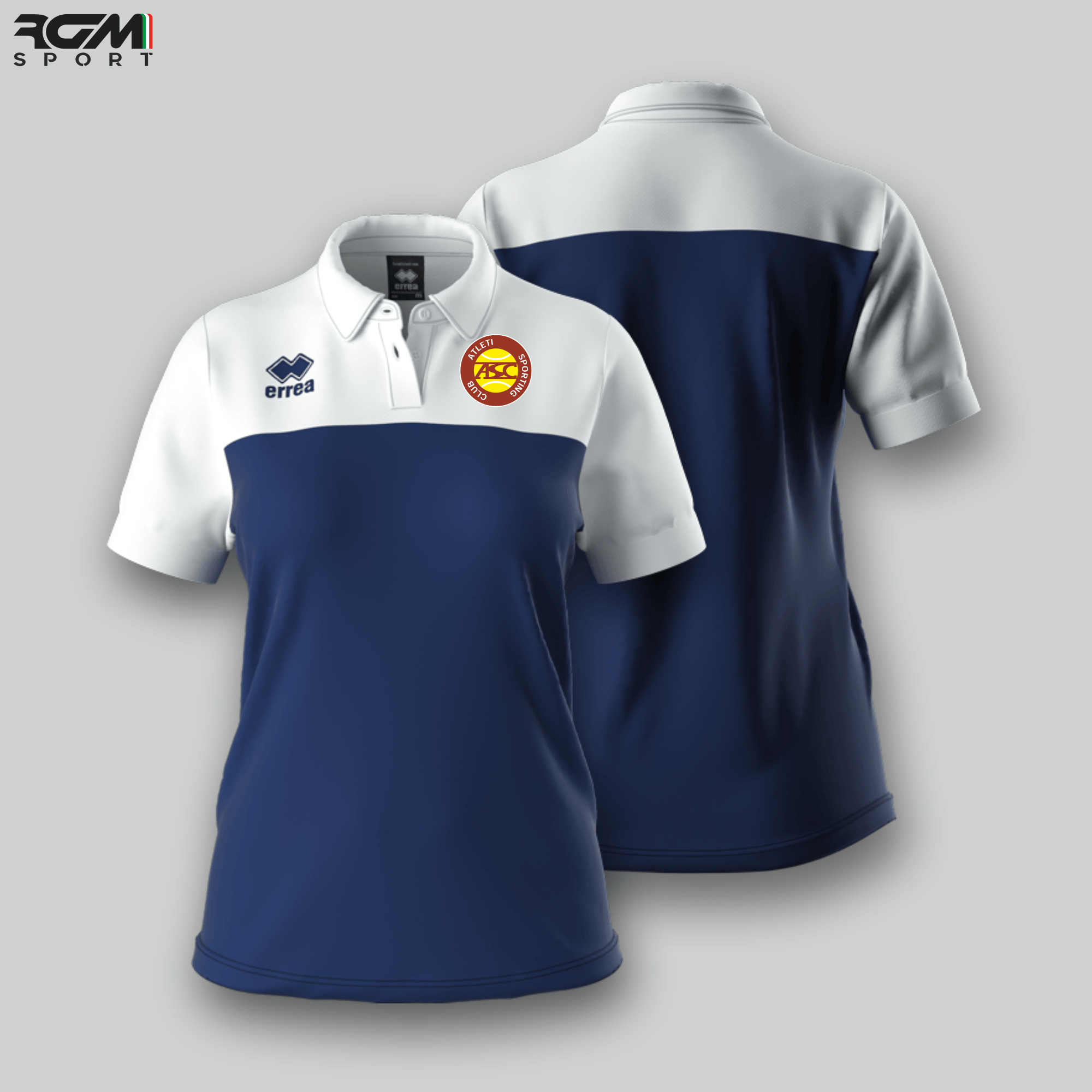 Polo BONNIE blu-bianca