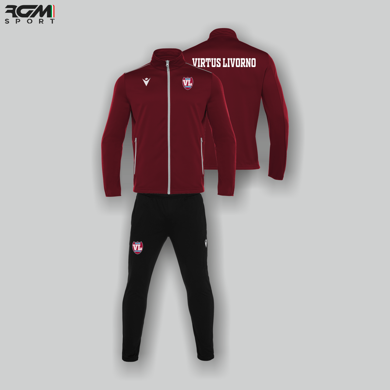 Giubbino Nemesis Granata + Pantalone Jotnar Nero