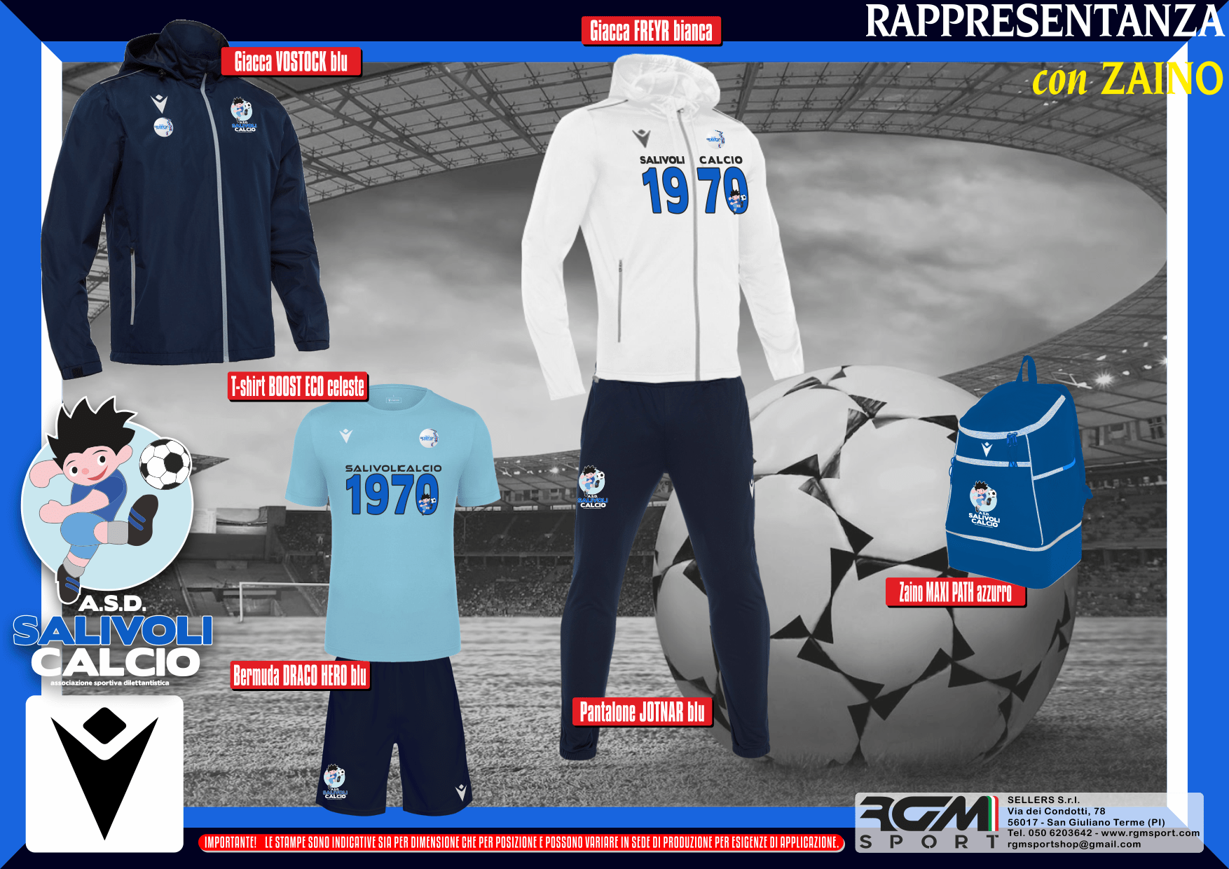 Kit Rappresentanza con Zaino